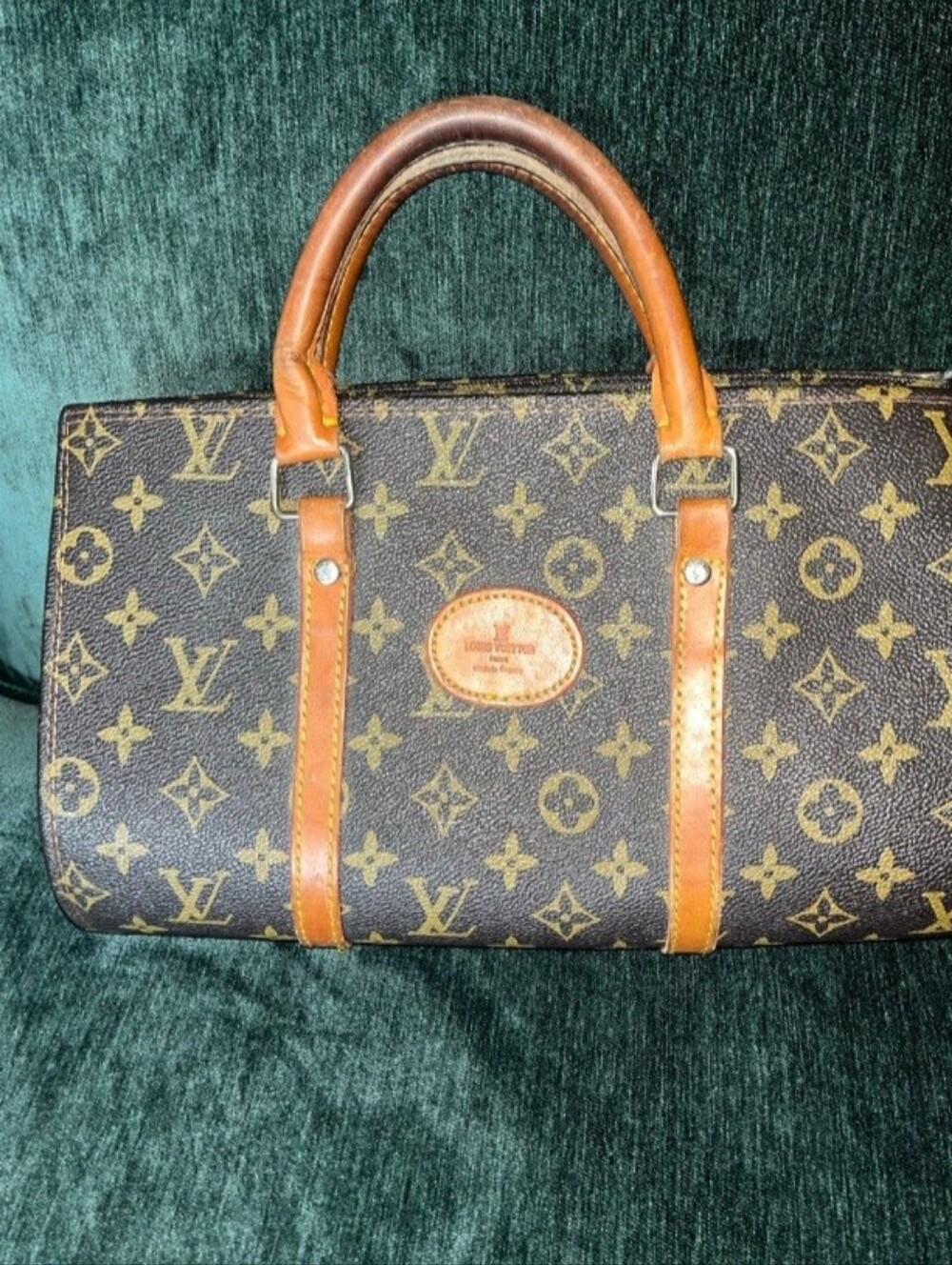LV VINTAGE HAND BAG. 60's or 70's ? - Picture 12 of 13